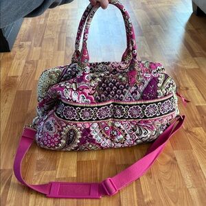 Vera Bradley Very Berry Weekend Duffle Bag